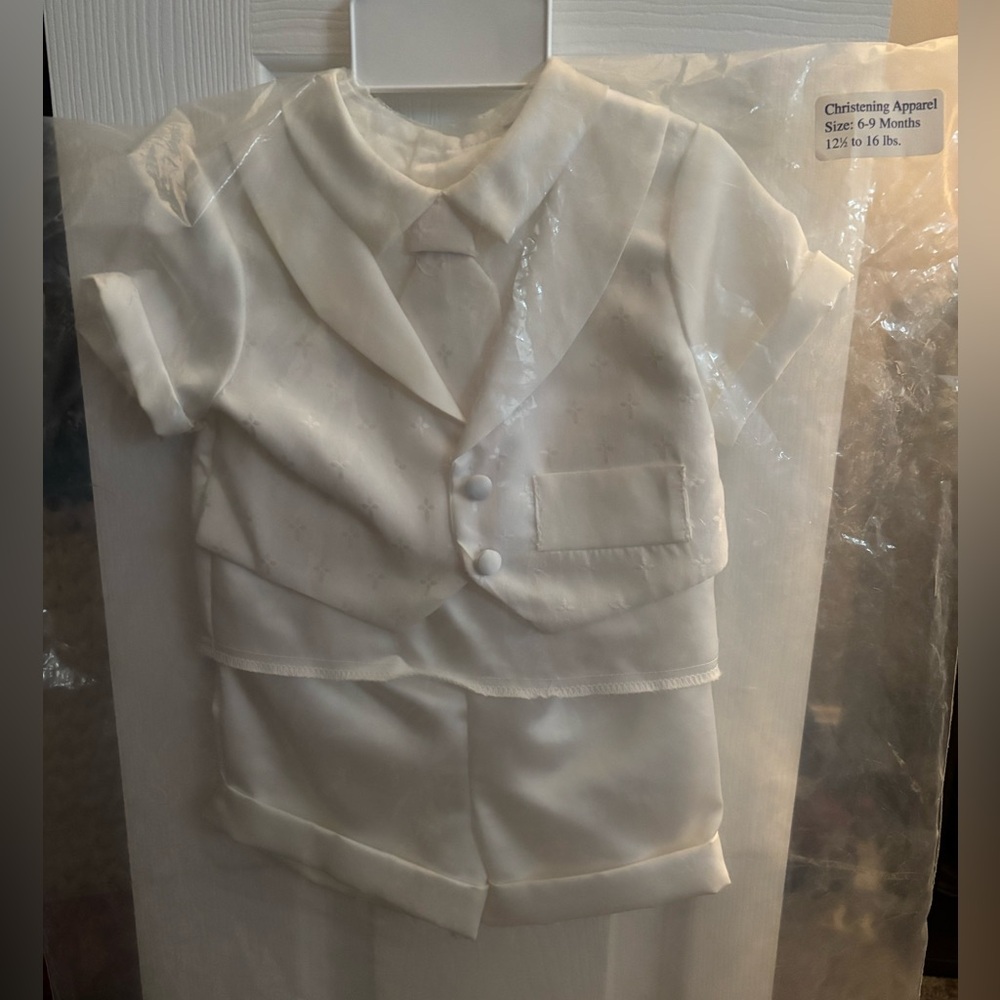 White Baby Christening Outfit